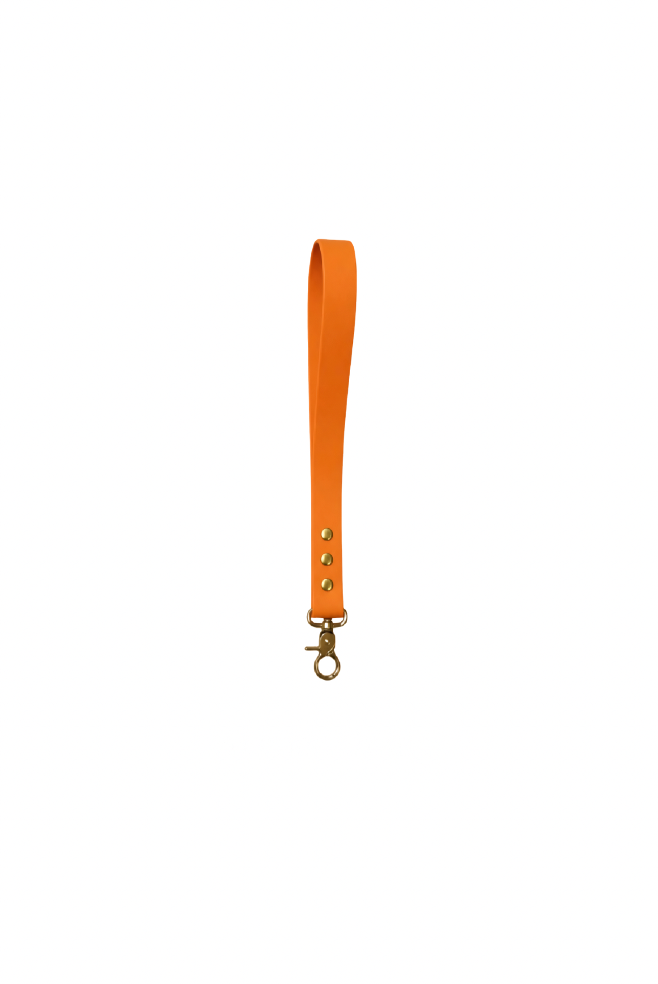 Poignée de laisse chien en Biothane – Orange