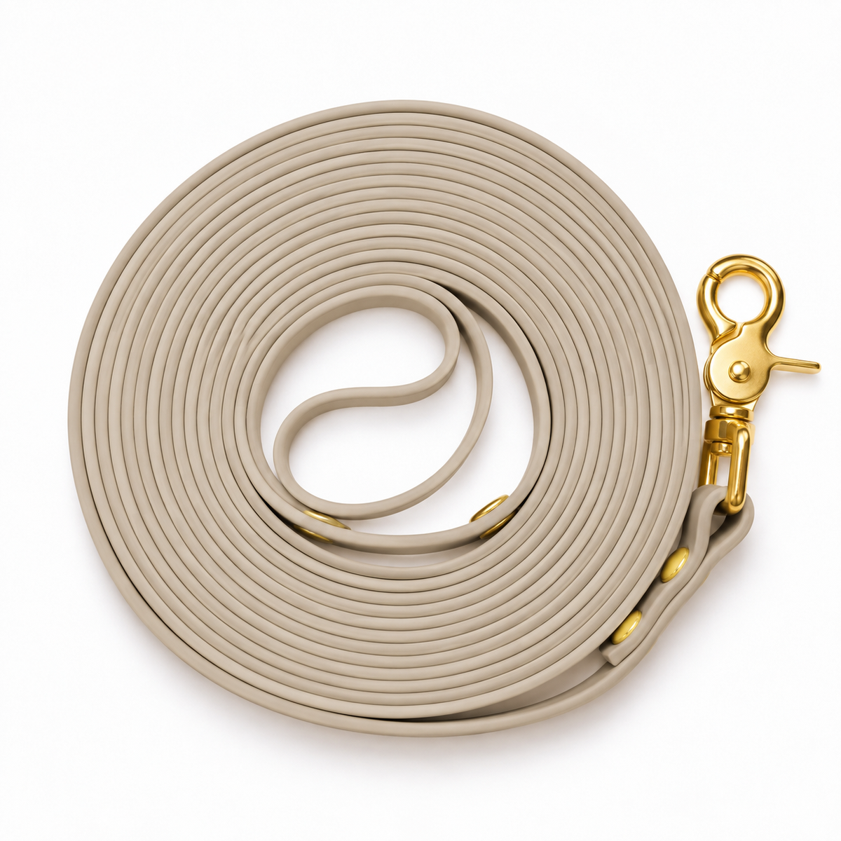 La longe en Biothane® Collection Monochrome | Taupe