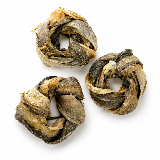 Donuts peau de poisson pour chien
