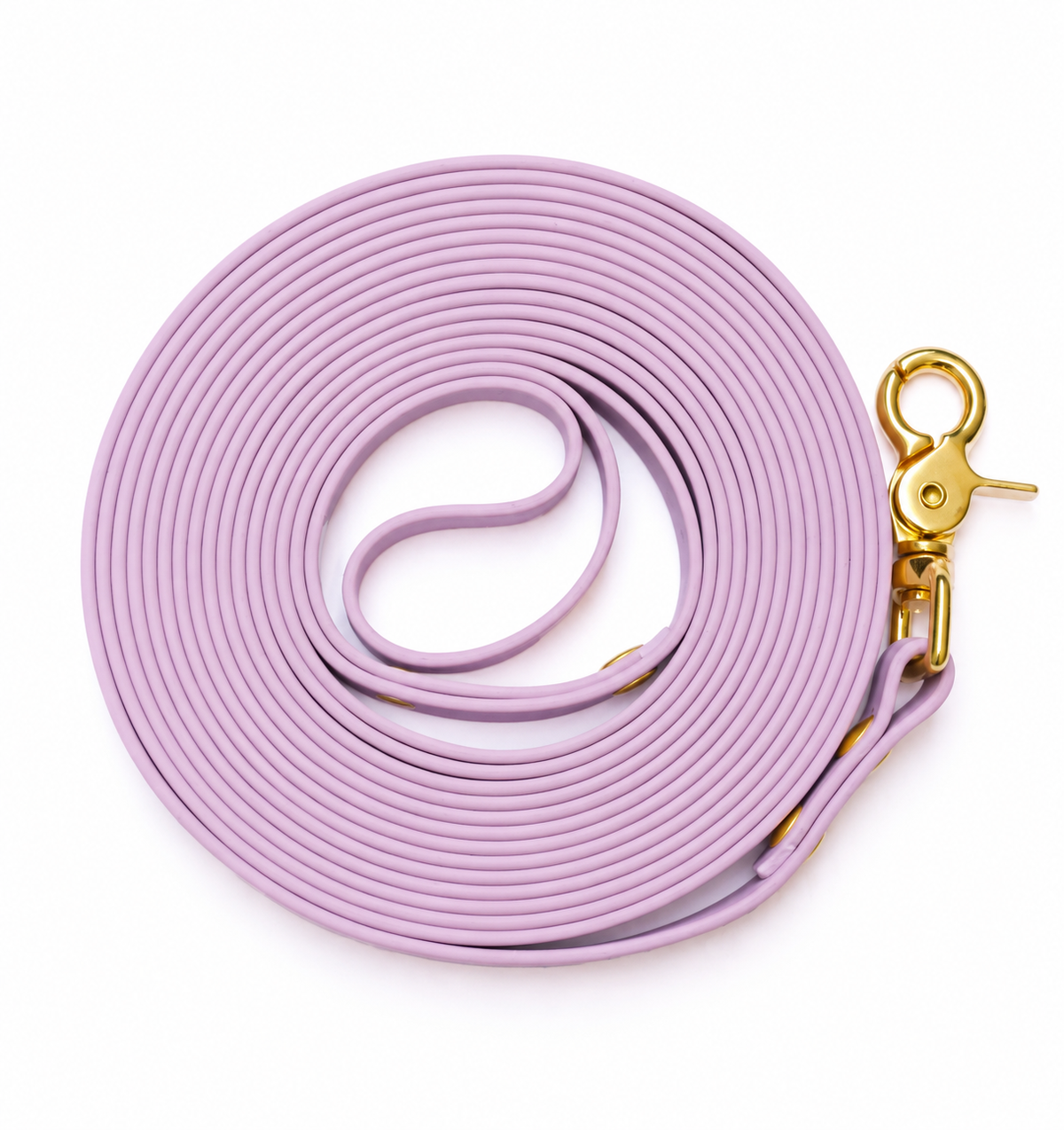 La longe en Biothane® Collection Monochrome | Pastel Violet