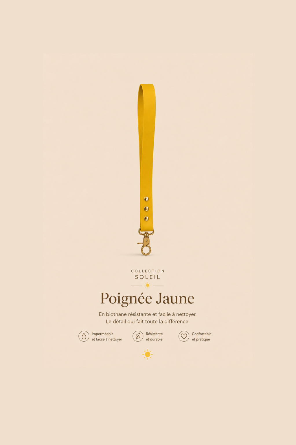 Poignée Jaune