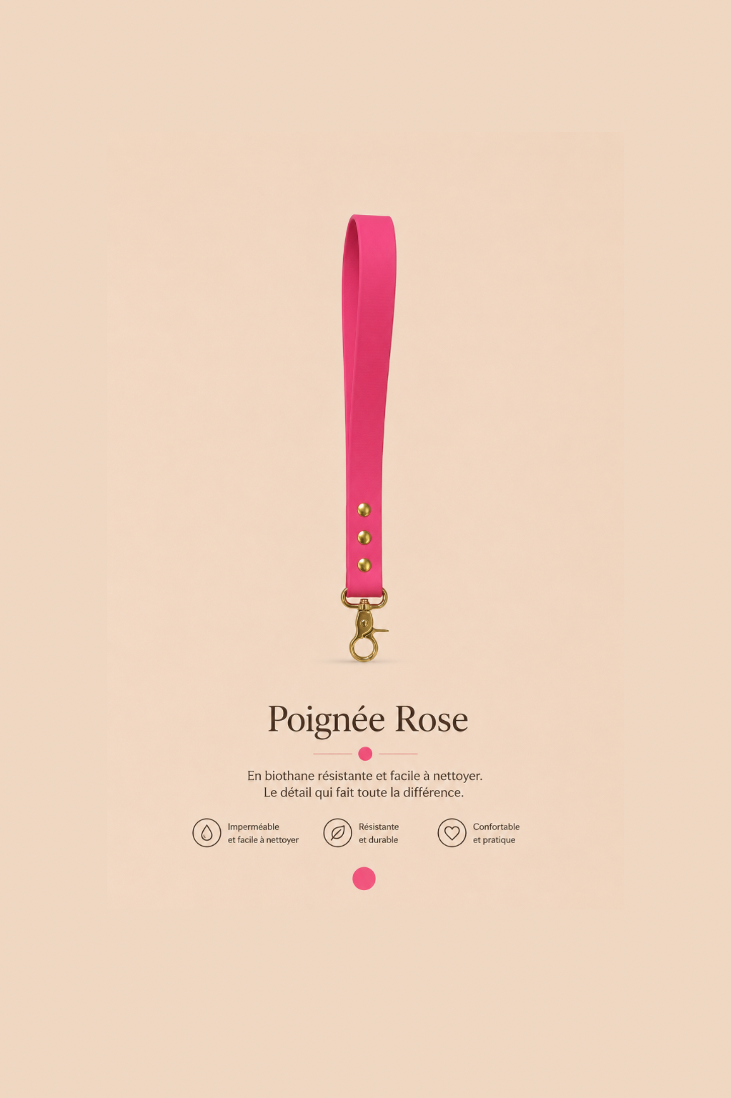 Poignée Rose