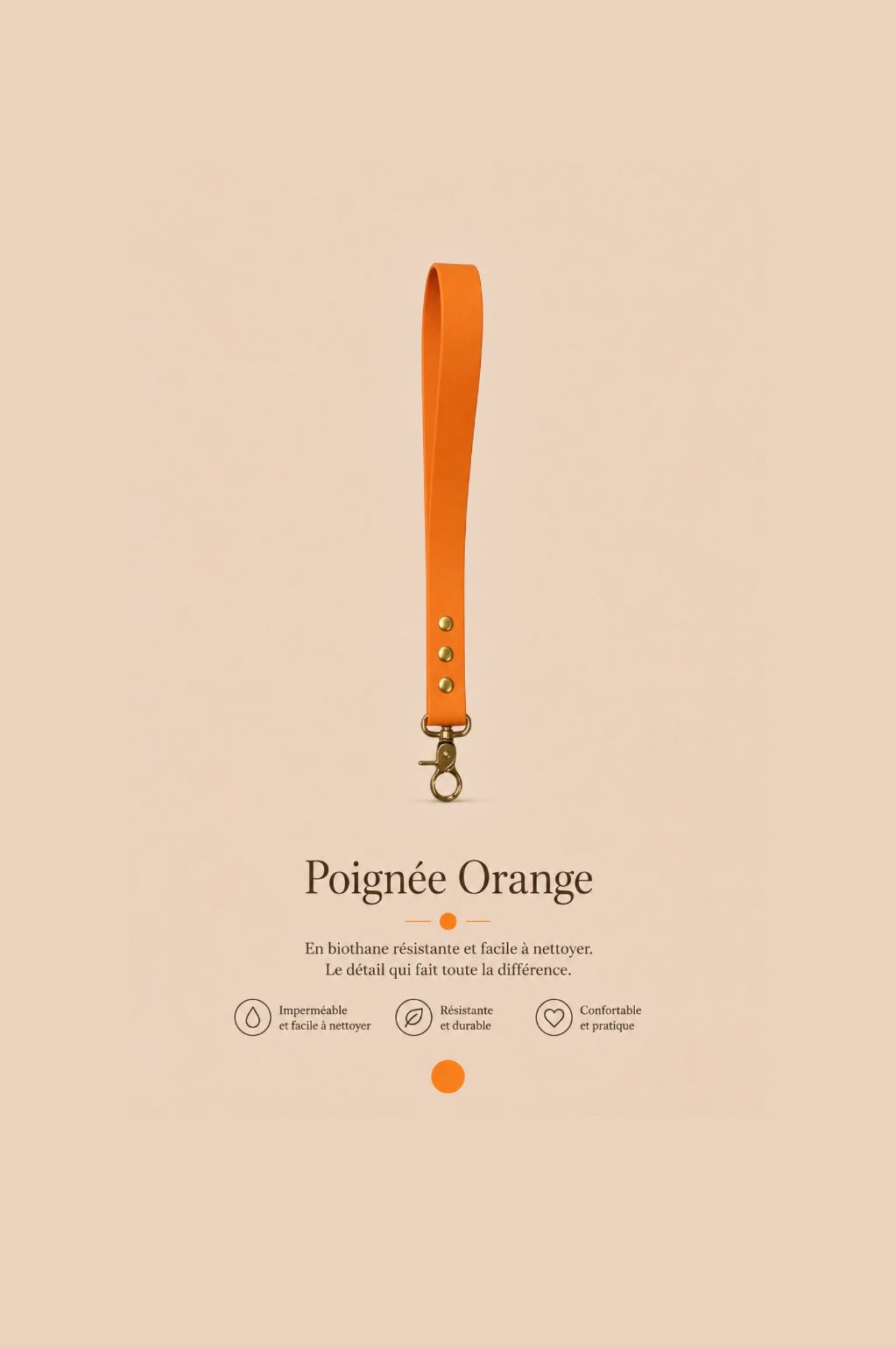 Poignée Orange