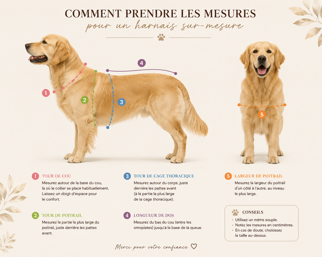 Harnais personnalisé