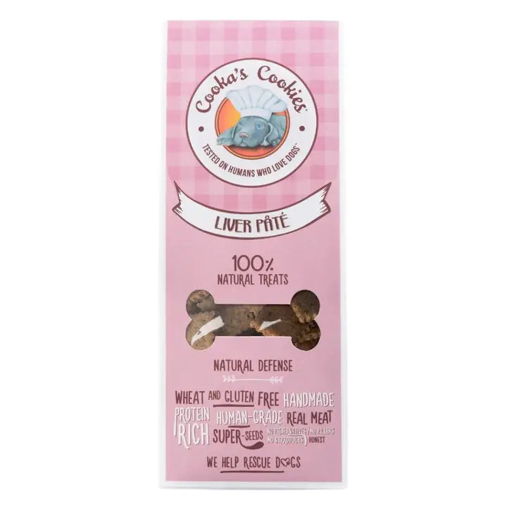 Biscuits naturels pour chien – Foie de bœuf, poulet et porc